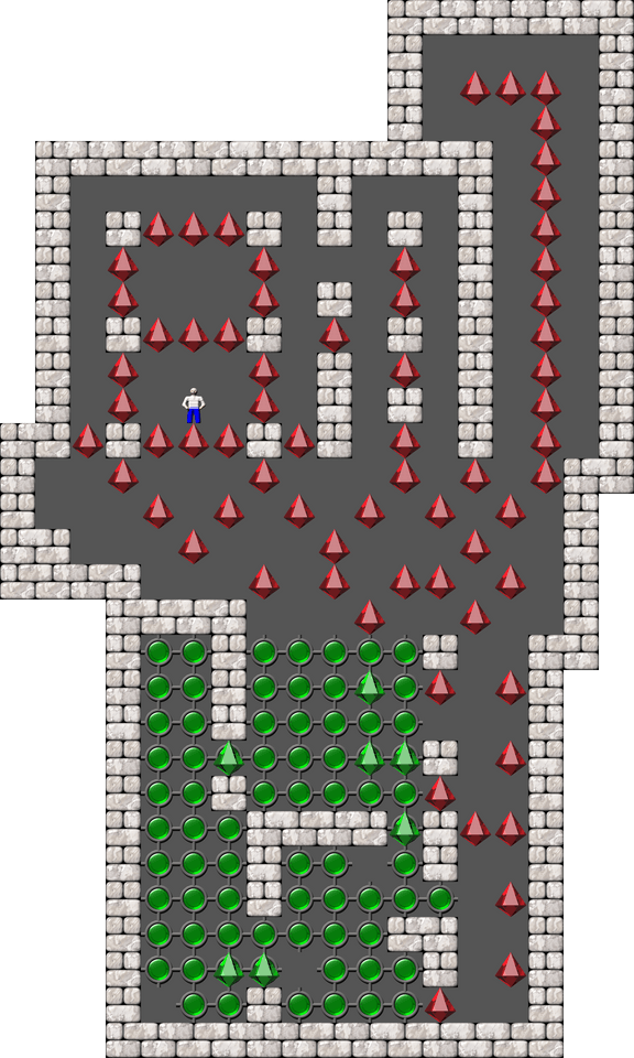 Sokoban Chuchubi 14 level 12